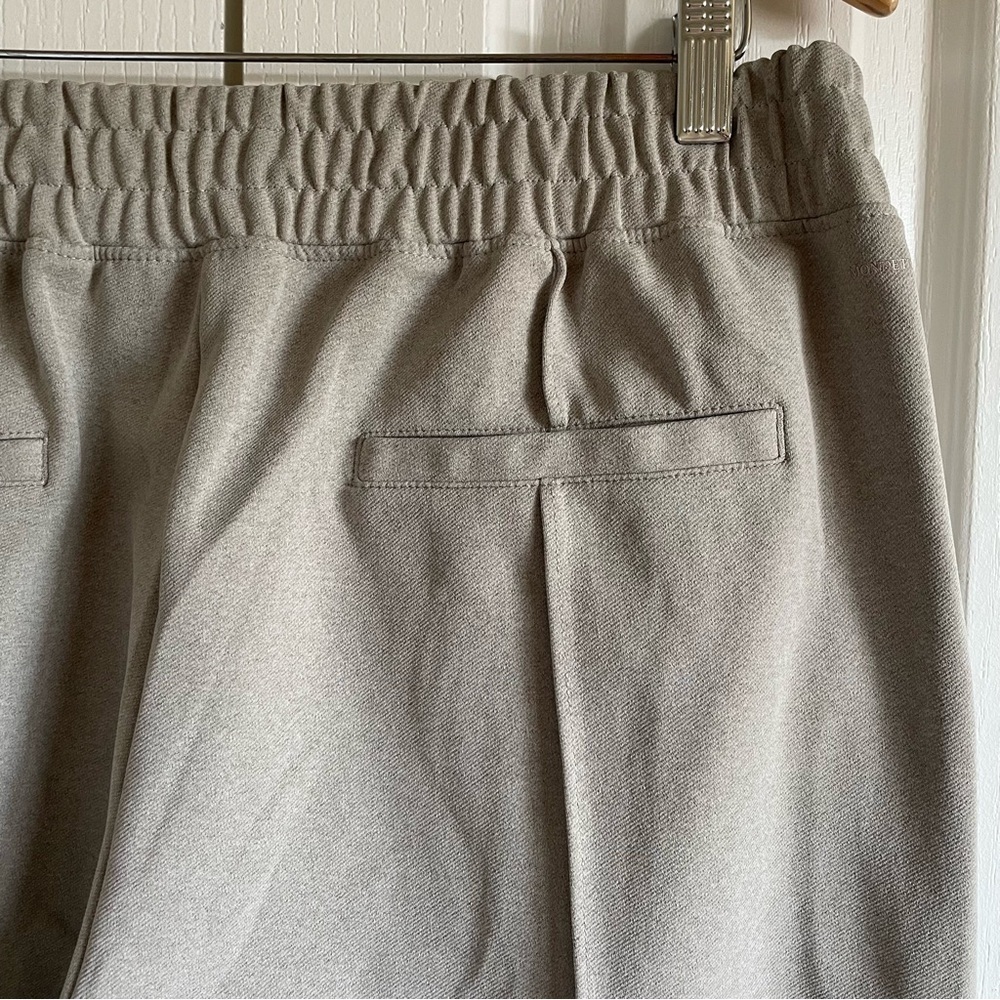 Mondetta Pull on Pintuck Pants Women’s XL Beige Straight Comfort Casual Lounge - Picture 11 of 15